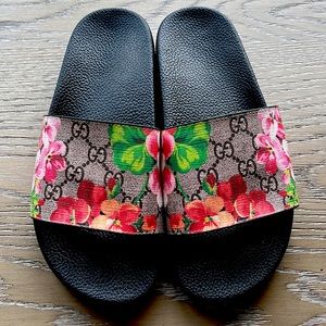 Gucci GG Blooms Supreme Floral Slide